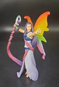 Figura de hadas Schleich Bayala 2013 rara Nayara pelo púrpura arco iris *B - Imagen 1 de 6