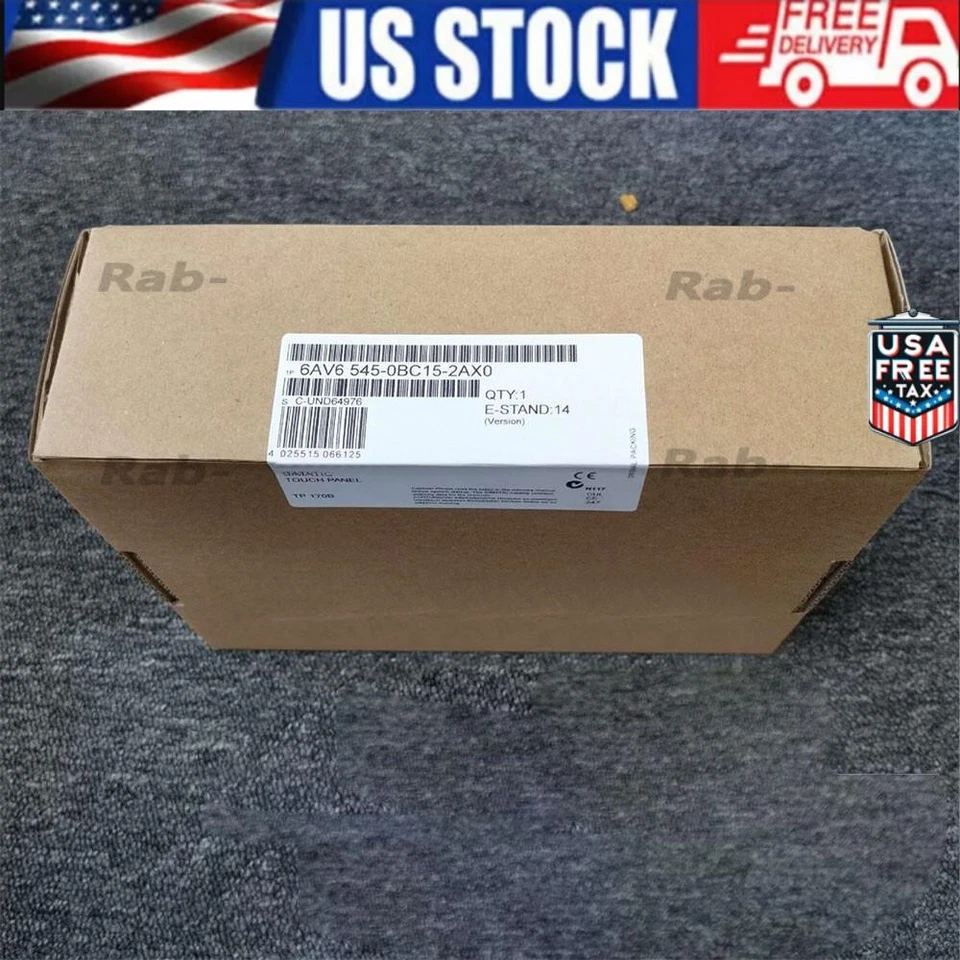 Nuevo en Caja Para Siemens 6AV6545-0BC15-2AX0 HMI Pantalla Táctil 6AV6 545-0BC15-2AX0 Foto 1 de 1