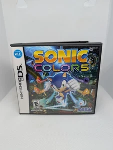 Sonic Colors (Nintendo DS) Auténtico CIB Completo Probado Funcionando - Imagen 1 de 5