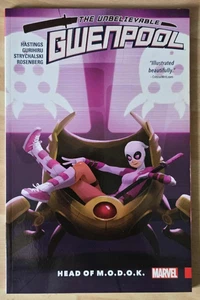 The Unbelievable Gwenpool Head of M.O.D.O.K. TPB Paperback Graphic Novel - Picture 1 of 2
