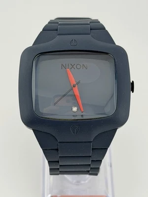 Nixon “The Rubber Player” Blue Watch – Japan Quartz, Diamond Dial - Image 1 of 4