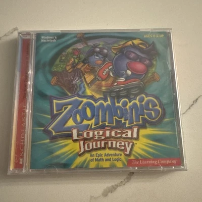  Zoombinis Logical Journey PC CD Rom Computer Game Windows Mac Math Logic - Image 1 of 4