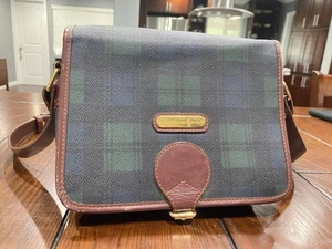 Vintage Santa Monica Polo Tartan Crossbody Bag - Bild 1 von 13