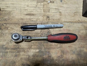Mac Tools MRR6FPA 1/4" Llave de trinquete giratoria Unidad de cabezal flexible - Imagen 1 de 9