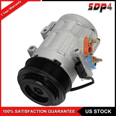 Compresor de aire acondicionado para Ford F-250/F-350/F-450 Super Duty 11-16 F650 F750 2016 6,7 L Foto 1 de 4