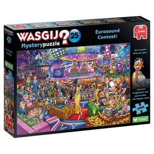 Jumbo, Wasgij, Mystery 25 Eurosound Contest, Jigsaw Puzzles for Adults, 1000-Pie - Picture 1 of 4