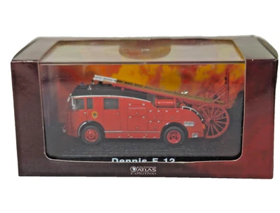Atlas Editions Scania 7147003 Dennis F 12 Fire Engine escala 1:76 caixa embalada. - Imagem 1 de 4