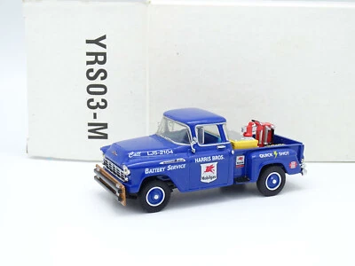 Matchbox 1/43 - Chevrolet Chevy 3100 Pick Up Mobil Battery E Quick Shot Service - Immagine 1 di 2