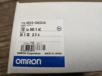 Omron S8vs-06024a Netzteil 24V  230V Spannungsversorgung  - Bild 1 von 4