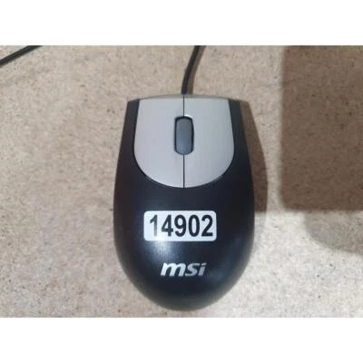 MSI S12-0400370-AA3 Mouse Black Wired USB 3 Buttons Scroll Wheel for Computer - Image 1 of 4