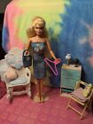 Barbie Clone Outfit Jean Skirt Top & Purse + Hanger Mommy Made