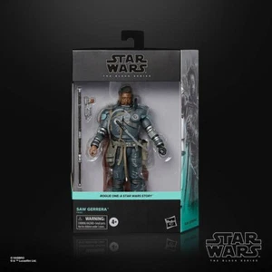 Figura de acción Star Wars Rogue One Saw Gerrera Black Series Deluxe - Imagen 1 de 8