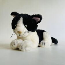 Keel Toys Simply Soft Collection Black White Cat Kitten Soft Toy Stuffed Animal