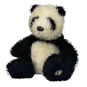 Webkinz Panda Bear Plush Ganz WKS1001 White Black Toy - Picture 1 of 8
