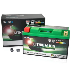 BATTERIA LITIO SKYRICH YT9B-BS YAMAHA YZF R6 (RJ03/RJ05/RJ09) 600 2001 - 2005 - Imagen 1 de 3