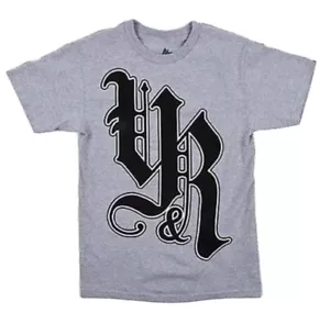 Young And Reckless Old English Men’s T Shirt Brand New Y&R Fox DC Unit Mx Skate - Picture 1 of 1