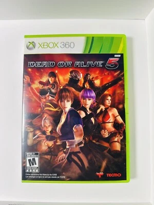 Dead or Alive 5 (Microsoft Xbox 360, 2012) в комплекте с руководством CIB DOA5 - Изображение 1 из 4