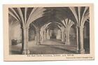 The East Crypt, Guildhall, London old postcard
