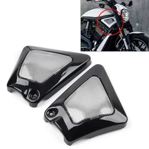 1 Paar Airbox Rahmen Hals Seite Abdeckung für Harley Davidson V-Rod VRSCDX 07-17 - Bild 1 von 11