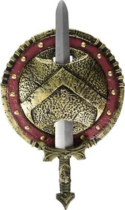 California Costumes Spartan Combat Shield And Sword Costume Accessory - Picture 1 of 1