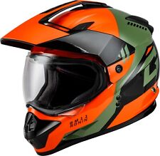 GMAX GM-11 Ronin Dual Sport Motorcycle Helmet Orange