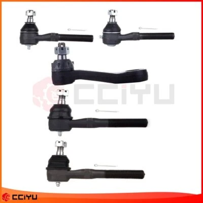 Set Of 5 Fit For 1998-2002 Lincoln Navigator Front Tie Rod Ends Suspension Kit Foto 1 de 4