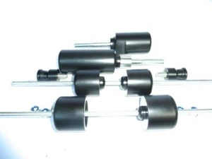 Kawasaki ZX6R 2003 2006 KOMPLETTES SET MIT 8 CRASHPILZEN SCHIEBER BUNGE BOBBIN TS7 - Bild 1 von 12