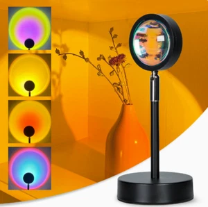 16-Color RGB LED Sunset & Sunrise Rainbow Light with Remote Control – Mood Light - Picture 1 of 12