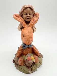 Figura de colección 1990 Tom Clark Gnome Bunny Colección #5098 Cairn Studios Pascua - Imagen 1 de 7