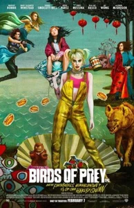 BIRDS OF PREY.....HARLEY QUINN great original 27x40 D/S movie poster - Picture 1 of 1