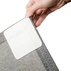 12 Pc Rug Gripper Pads Anti-Curling Non-Slip Pads for Rug Corners - Picture 1 of 6