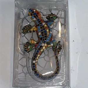 Ole Mosaik Salamandra II A Magnet 3 3/4" Länge Made in Spain - Bild 1 von 2