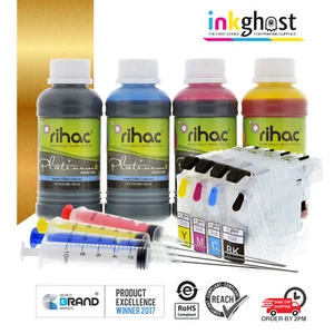 Premium Rihac Refillable Cartridges & Ink fits Brother LC233 LC235 LC237 LC-233 - Picture 1 of 1