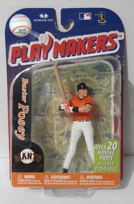 Figura Buster Posey Gigantes de San Francisco MLB Playmakers Nueva en Caja 2011 McFarlane Toys Foto 1 de 4