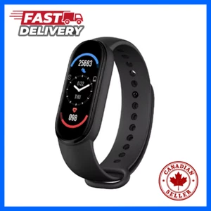 Wodoodporny inteligentny zegarek bransoletka fitness sport monitor hr wyświetlacz cyfrowy - Zdjęcie 1 z 6