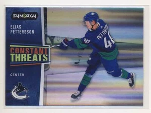 Synergy Constant Threats #CT13 2020-21 Elias Pettersson Vancouver Canucks BX3 - Imagen 1 de 2