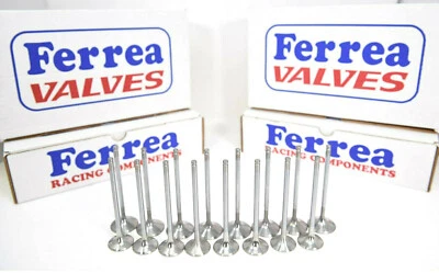 Ferrea 6000 Series STD Valves Honda Acura K20 K20A2 K20A K20Z K24 K24A RSX Turbo - Image 1 of 3