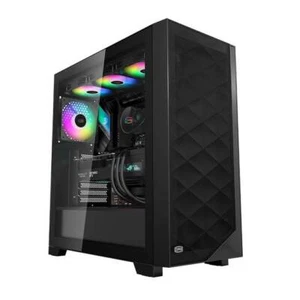 PCCOOLER C3-D510BKP3-GL CPS C3D510 ARGB BK PC Case with 3 ARGB Fans Desktop - Picture 1 of 7