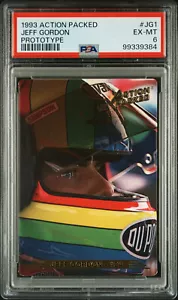 Jeff Gordon RARE 1993 Action Packed #JG1, Prototype PSA 6 - Picture 1 of 2