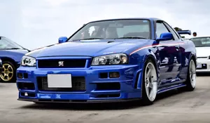 R34GTR Style Wide Body Kit Conversion for Nissan Skyline R34 GTT - Picture 1 of 11
