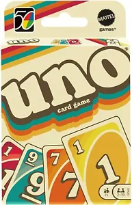 NEW Mattel - UNO 1970s Limited Edition Card Game - Picture 1 of 12