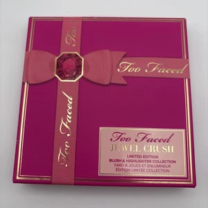 NIB! Too Faced Limited Edition Jewel Crush Blush & Highlight Collection Palette - Picture 1 of 9