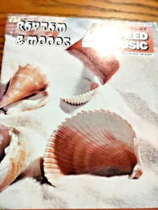 SHEET MUSIC/SONG BOOK EASY PLAY SPEED MUSIC RHYTHM & MOODS 1975 - Picture 1 of 3