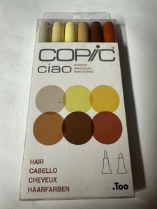 ** NEU Copic Ciao Dual-Tip Marker Haar Set (6er Pack) Neu Koptische Stifte - Bild 1 von 3