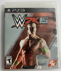 WWE 2K15 - Sony PlayStation 3 PS3 Wrestling John Cena NO Manual - Picture 1 of 5