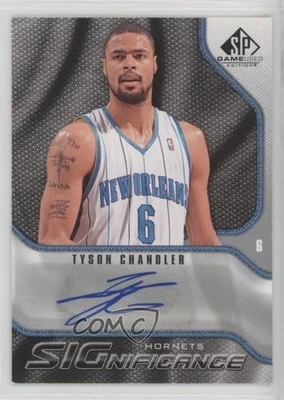 2009-10 SP Signature Edition Significance/139 Tyson Chandler #S-TY automático Foto 1 de 2
