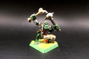 OOP Citadel / Warhammer Metal Chaos Orc Big Un's Command Drummer - Picture 1 of 2