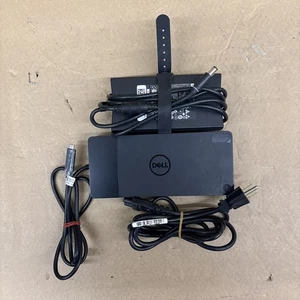 Estación de acoplamiento Dell modelo No. WD19 con adaptador de CA de 130 W y cable de alimentación *probado* - Imagen 1 de 10