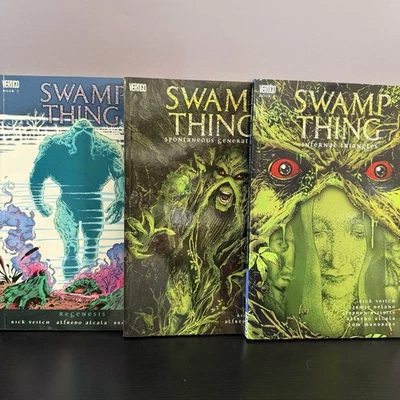 LOTE COMPLETO TPB SWAMP THING DE RICK VEITCH VOL 7 8 9 TRIÁNGULOS INFERNALES FUERA DE STOCK Foto 1 de 4