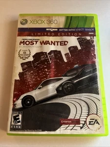 Need for Speed: Most Wanted Limited Edition (Microsoft Xbox 360, 2012) CIB - Picture 1 of 7